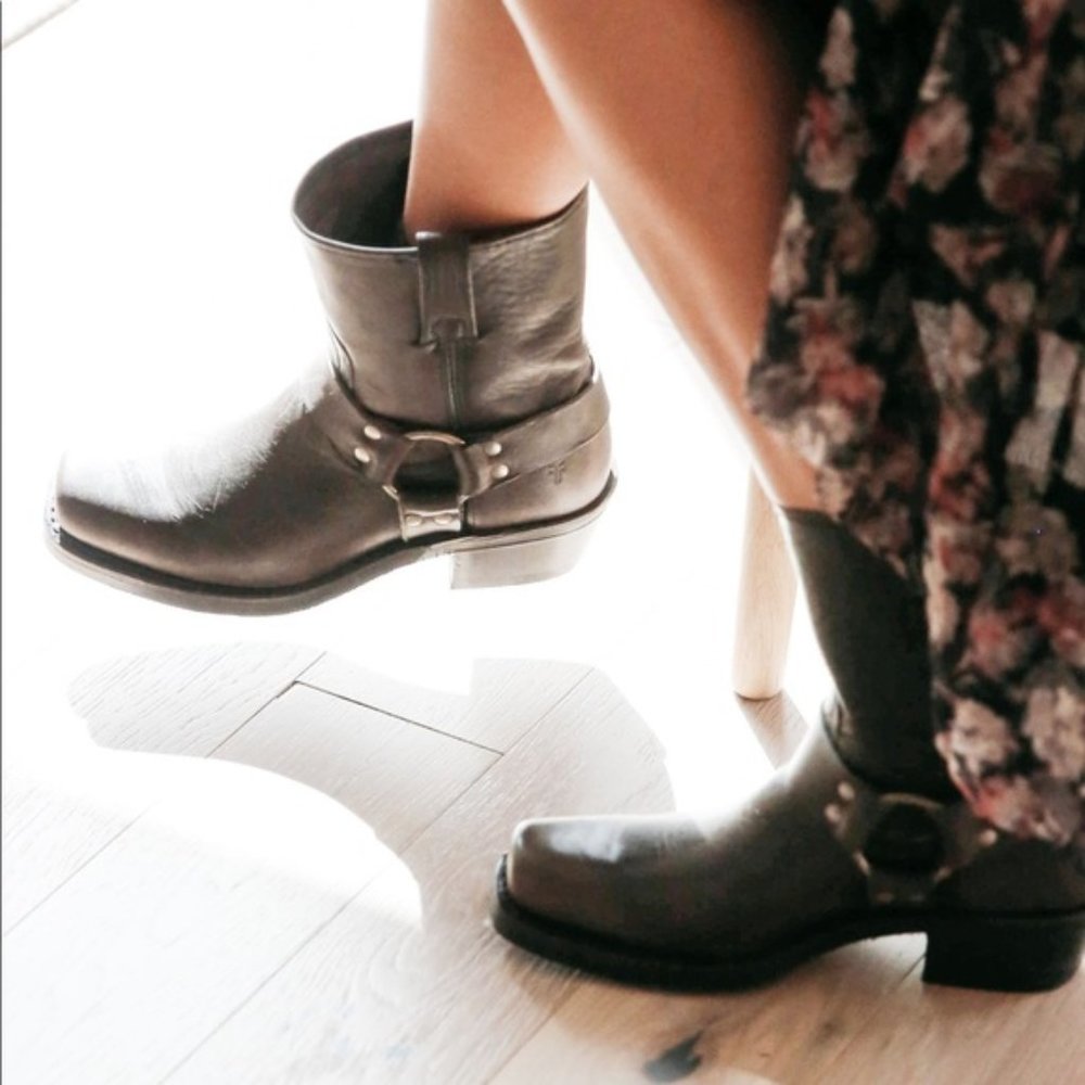 Frye Harness Boot 8R Black 9.5